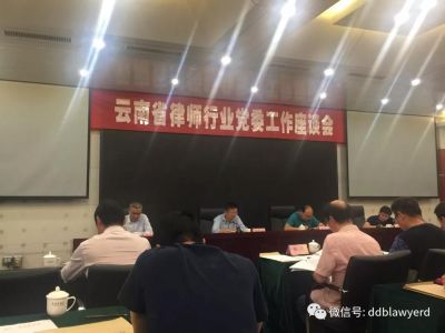 云南省律师行业党委召开党委工作座谈会云南滇东北律师事务所作为昭通市党建示范点进行交流发言